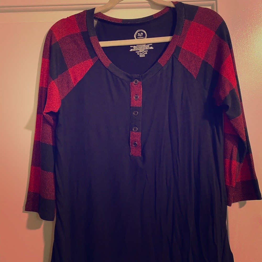 Cute plaid casual shirt